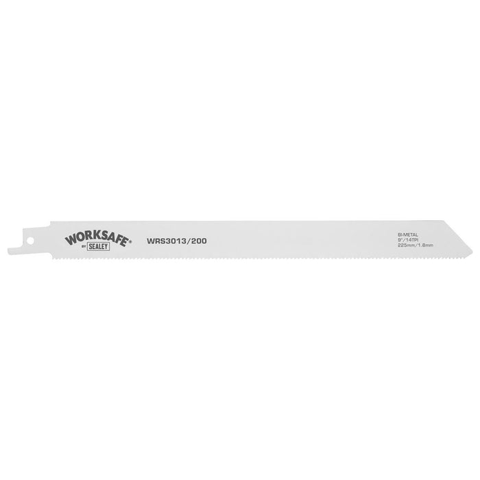 Sealey Reciprocating Saw Blade 225mm 14tpi Pack of 5 WRS3013/200 Sealey - Town Tools 