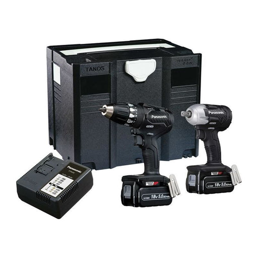 Panasonic EYC232LJ Twin Pack 18V 2 x 5.0Ah Li-ion Panasonic - Town Tools