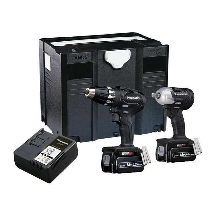 Panasonic EYC232LJ Twin Pack 18V 2 x 5.0Ah Li-ion Panasonic - Town Tools