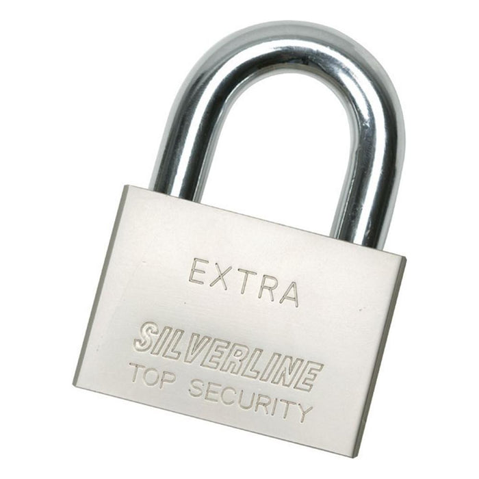 Silverline Steel Padlock 40mm Silverline - Town Tools 