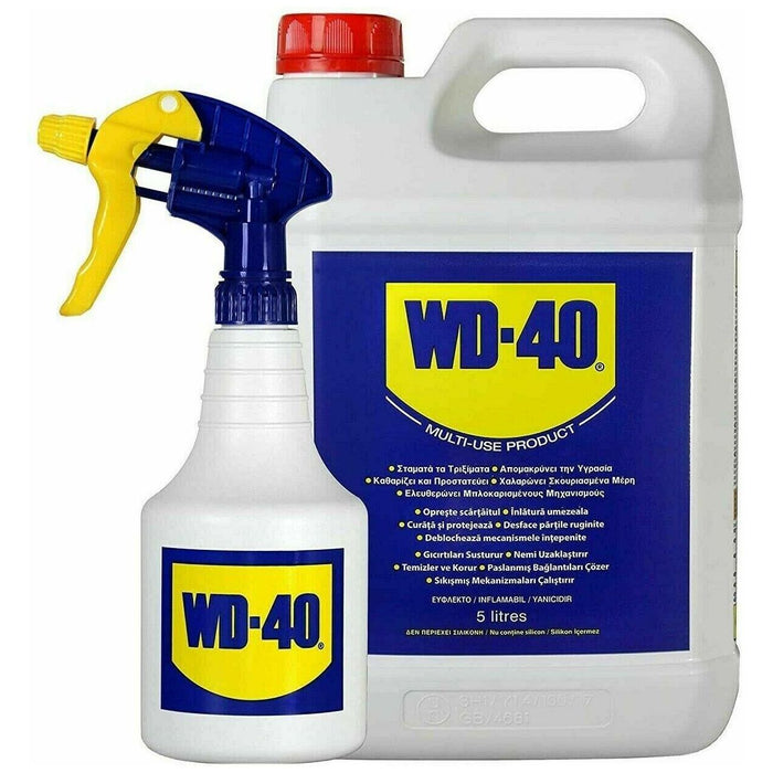 WD-40 5 Litre complete with Free Spray Applicator WD40