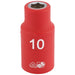 Draper Fully Insulated VDE Socket, 1/2" Sq. Dr., 10mm 31756 Draper - Town Tools 