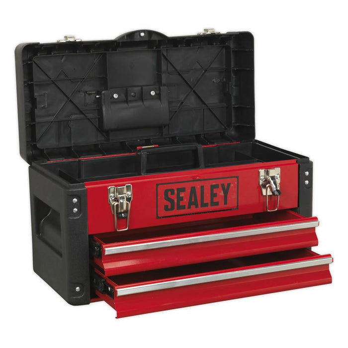 Sealey Toolbox with 2 Drawers 500mm AP547 Sealey - Town Tools 