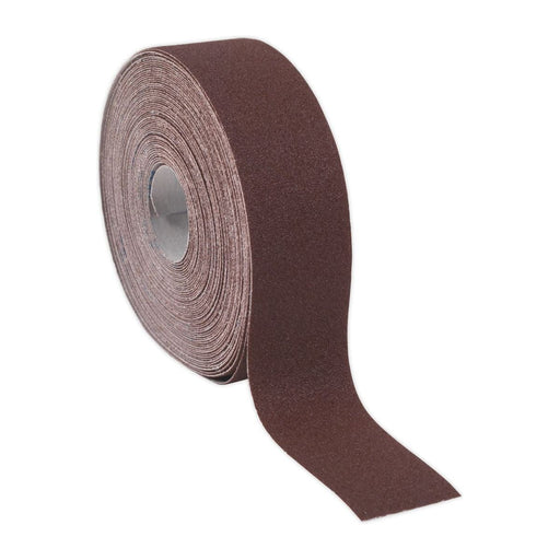 Sealey Emery Roll Brown 50mm x 50m 120Grit ERB5050120 Sealey - Town Tools 