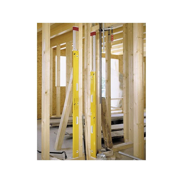 Stabila 106T-213 Extendable Spirit Level 3 Vial 213-376cm Stabila - Town Tools