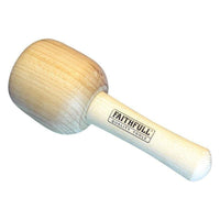 Faithfull Heavy-Duty Carver's Mallet Beech 90mm