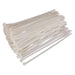 Sealey Cable Tie 200 x 4.8mm White Pack of 100 CT20048P100W Sealey - Town Tools 