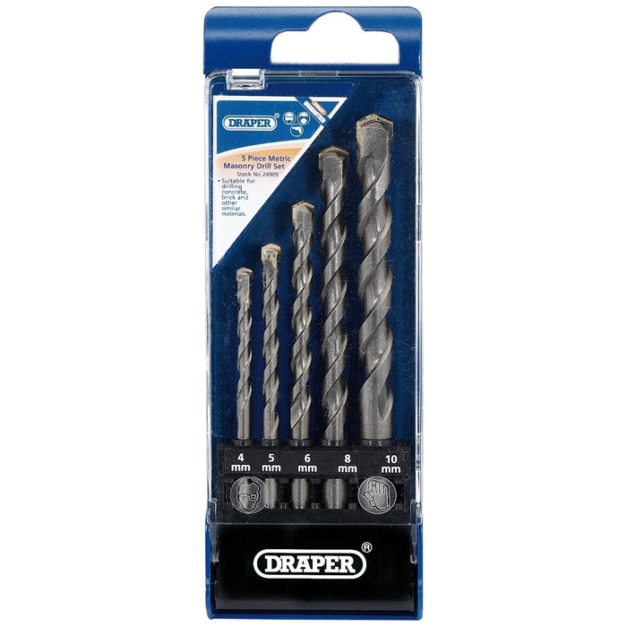 Draper Metric Masonry Drill Set (5 Piece) 24909