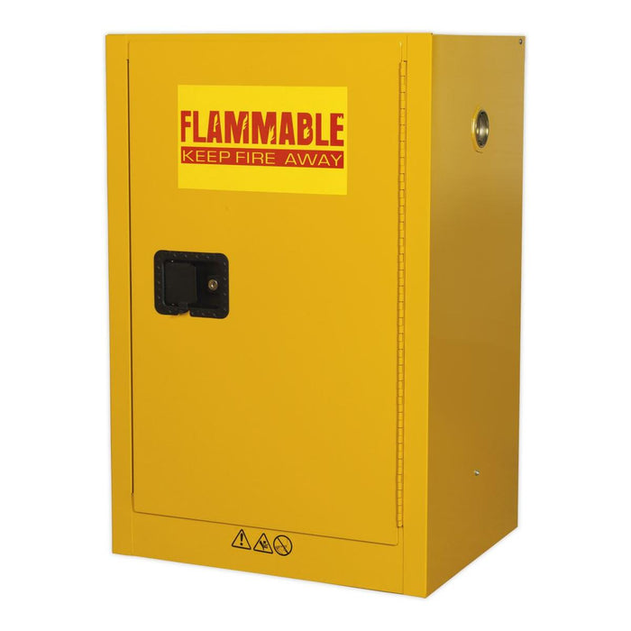 Sealey Flammables Storage Cabinet 585 x 455 x 890mm FSC07 Sealey - Town Tools 