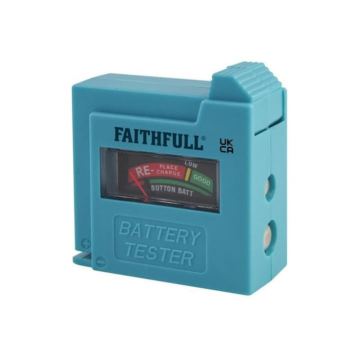 Faithfull Battery Tester for AA, AAA, C, D & 9V Faithfull - Town Tools