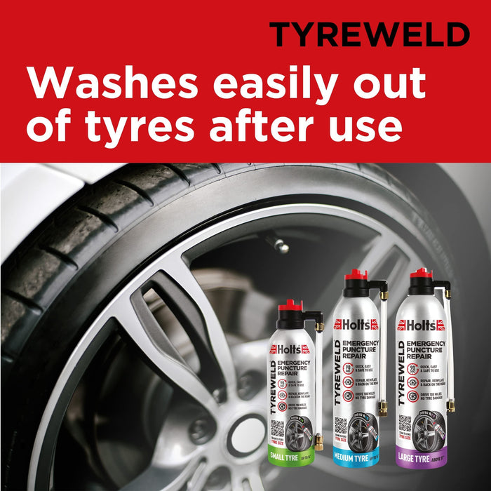 Holts Tyre Sealant - Puncture Repair - Tyreweld - 300ml