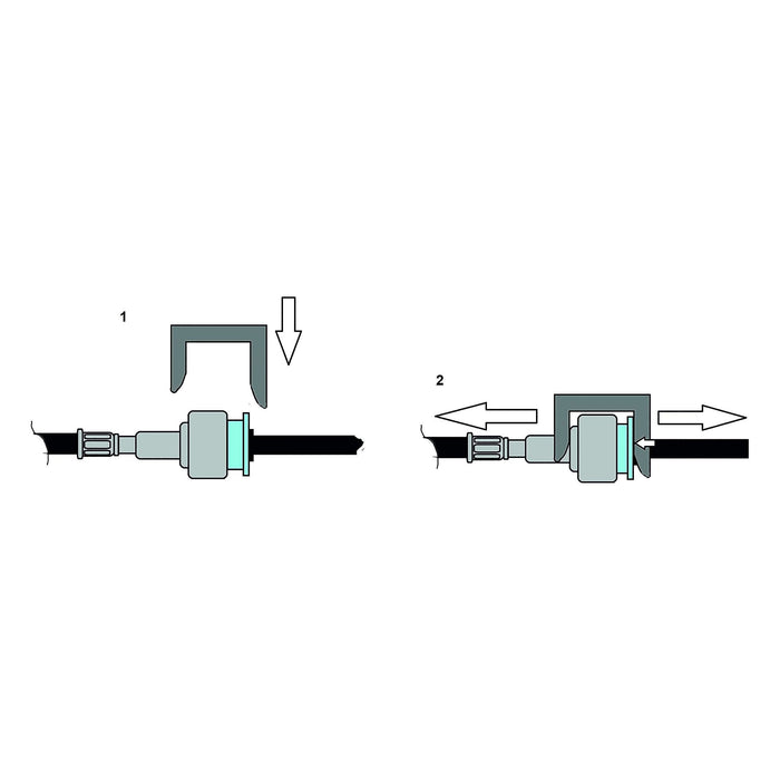 Laser Oil Cooler Line Disconnect Tool - for BMW 7263 Laser - Town Tools 