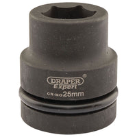 Draper Expert HI-TORQ 6 Point Impact Socket, 1" Sq. Dr., 25mm 05106