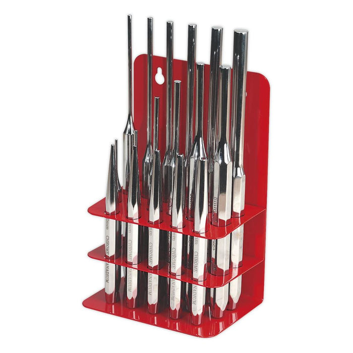 Sealey Punch Set 17pc AK9130 Sealey - Town Tools 