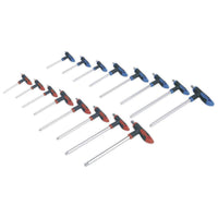Sealey T-Handle TRX-Star* & Hex Key Set 16pc AK7147