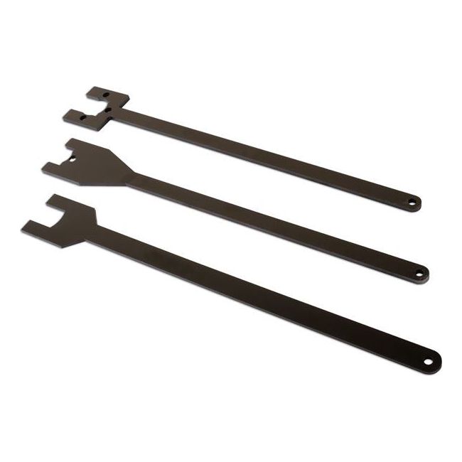 Laser Viscous Fan Spanner Set 3pc - for Land Rover 6124 Laser - Town Tools 