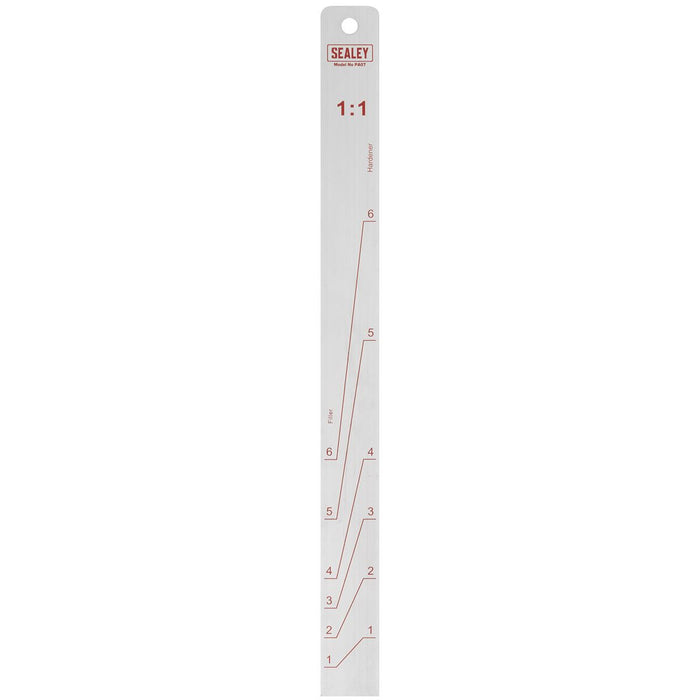 Sealey Aluminium Paint Measuring Stick 1:1/3:1 PA07 Sealey - Town Tools 