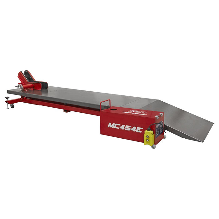 Sealey 12V Electro/Hydraulic Motorcycle Lift 450kg Capacity MC454E Sealey - Town Tools 