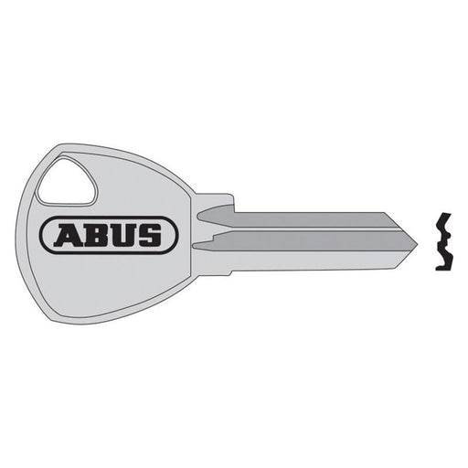 Abus Mechanical 65/50 50mm +60 New Key Blank ABUS Mechanical - Town Tools