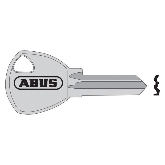 Abus Mechanical 65/50 50mm +60 New Key Blank ABUS Mechanical - Town Tools