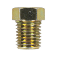 Sealey Brake Pipe Nut M10 x 1.25mm Short Male Pack of 25 BN10125SM