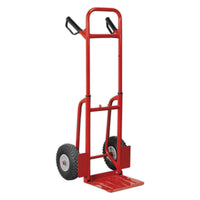 Sealey Sack Truck with Pneumatic Tyres 200kg Folding CST801