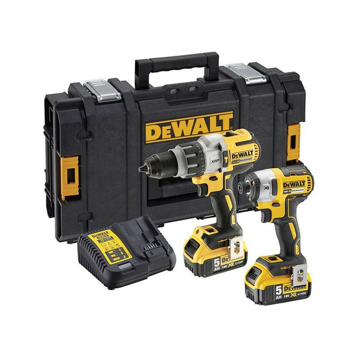 Dewalt Power Tools DCK276P2 Brushless Twin Pack 18V 2 x 5.0Ah Li-ion DeWALT Power Tools - Town Tools