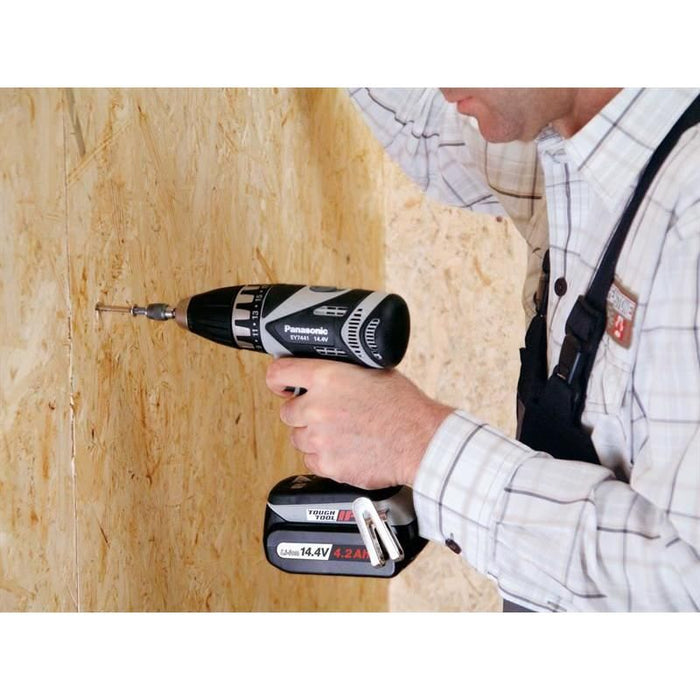 Panasonic EY7441LS2S Drill Driver 14.4V 2 x 4.2Ah Li-ion Panasonic - Town Tools