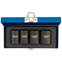 Draper Locking Wheel Nut Set, 1/2" Sq. Dr. (4 Piece) 34032