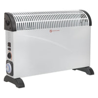 Sealey Convector Heater 2000W/230V with Turbo Timer & Thermostat CD2005TT