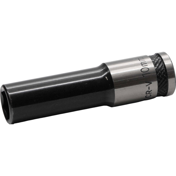 Sealey 3/8"Dr Deep Socket 10mm (Black Series)