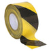 Sealey Hazard Warning Barrier Tape 80mm x 100m Black/Yellow Non-Adhesive BTBY Sealey - Town Tools 