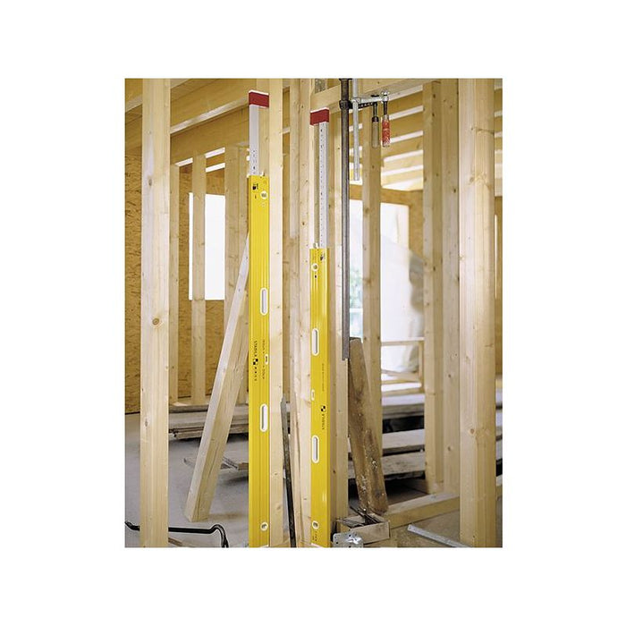 Stabila 106T-183 Extendable Spirit Level 3 Vial 183-315cm Stabila - Town Tools