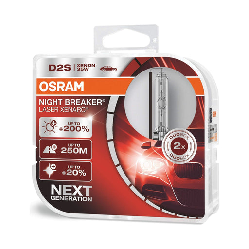 Osram XENARC NIGHT BREAKER LASER D2S, +200% more brightness, HID xenon bulb, dis Osram - Town Tools 