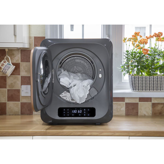 Baridi Tabletop Tumble Dryer with Digital Controls 2.5kg Capacity - Black Baridi - Town Tools 