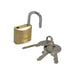Faithfull Brass Padlock 20mm 3 Keys Faithfull - Town Tools