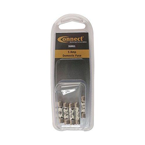 Connect Domestic Fuse 5A 5pc 36861 Tool Connection - Town Tools 