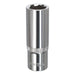 Sealey WallDrive Socket 15mm Deep 3/8"Sq Drive Fully Polished SP3815D Sealey - Town Tools 