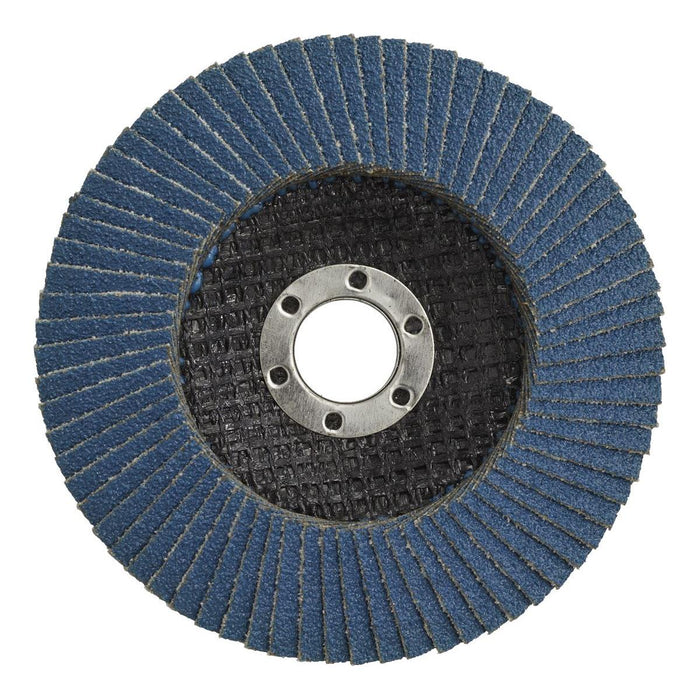 Sealey Flap Disc Zirconium100mm16mm Bore 80Grit FD10080 Sealey - Town Tools 