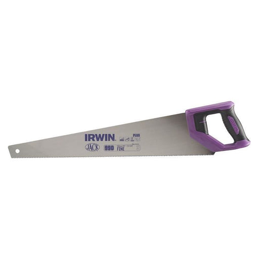 Irwin® Jack® 990UHP Fine Handsaw Soft Grip 550mm (22in) 11/12 TPI IRWIN® Jack® - Town Tools