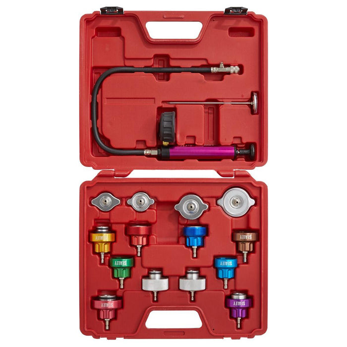 Sealey Cooling System Pressure Test Kit 16pc VS006 Sealey - Town Tools 