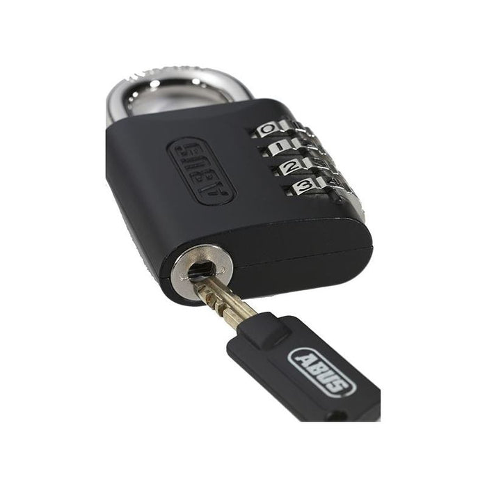 Abus Mechanical 158KC/45mm Combination Padlock with Key Override ABUS Mechanical - Town Tools