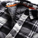 Scruffs Worker Padded Checked Shirt Black/White M Scruffs - Town Tools 