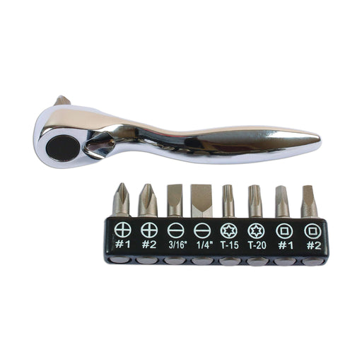 Laser Micro Bit Driver Set 10pc 6049 Laser - Town Tools 