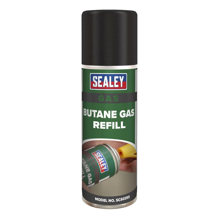 Sealey Butane Gas Refill 200ml SCS035S Sealey - Town Tools 