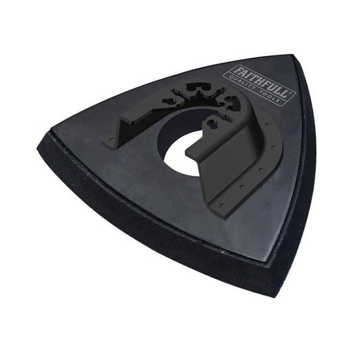 Faithfull Delta Hook & Loop Sanding Pad Triangular 93mm Faithfull - Town Tools