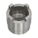 Sealey Motorcycle Swingarm Locknut 4-Pin 37mm SMC20 Sealey - Town Tools 