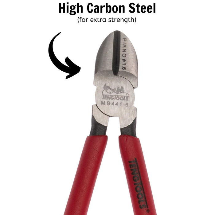 Teng Tools Side Cutting Plier 160mm Teng Tools - Town Tools 
