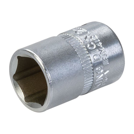 King Dick Socket SD 1/4" Metric 6pt 12mm King Dick - Town Tools 