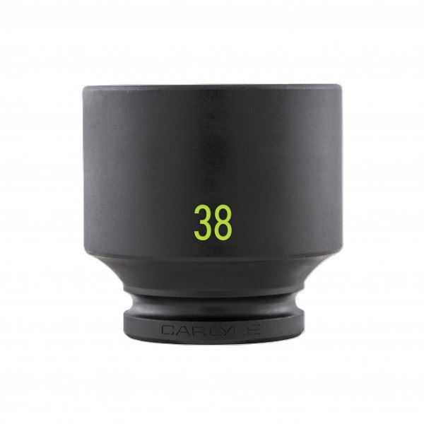 Carlyle Tools 1Dr  6Pt Standard Impact Socket  38mm